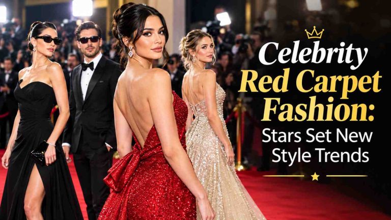 Red carpet fashion
